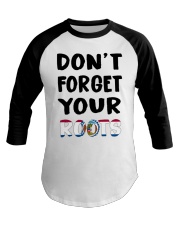 Missouri Flag Don't Forget Your Roots Baseball Tee tile