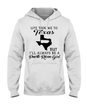 LIFE TOOK ME TO TEXAS BE A PUERTO RICAN GIRL Hooded Sweatshirt tile