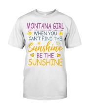 Montana Girl- Be The Sunshine Classic T-Shirt tile