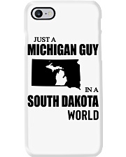 MICHIGAN GUY IN SOUTH DAKOTA Phone Case tile