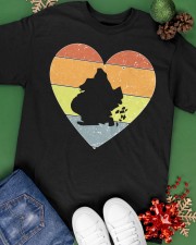 Brooklyn - Heart Vintage Classic T-Shirt apparel-classic-tshirt-lifestyle-back-69
