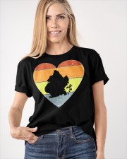 Brooklyn - Heart Vintage Classic T-Shirt apparel-classic-tshirt-lifestyle-front-100