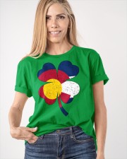 Flag Colorado Four Leaf Clover Classic T-Shirt apparel-classic-tshirt-lifestyle-front-100