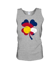 Flag Colorado Four Leaf Clover Unisex Tank tile