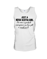 Nova Scotia Girl - No One Is Perfect Unisex Tank tile