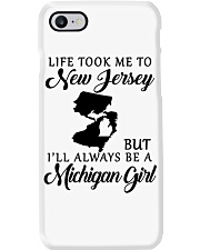 LIFE TOOK TO JERSEY BE A MICHIGAN GIRL Phone Case tile