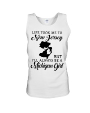 LIFE TOOK TO JERSEY BE A MICHIGAN GIRL Unisex Tank tile