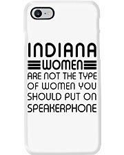 Should put on speakerphone not Indiana women Phone Case tile