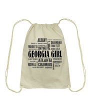 Georgia girl cities Drawstring Bag tile