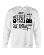 Georgia girl cities Crewneck Sweatshirt tile
