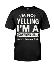 I'M A CANADIAN GIRL Classic T-Shirt tile