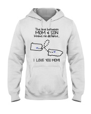 PUERTO RICO PENNSYLVANIA THE LOVE MOM AND SON Hooded Sweatshirt tile