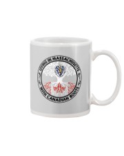 LIVING IN MASSACHUSETTS CANADIAN ROOTS Mug tile