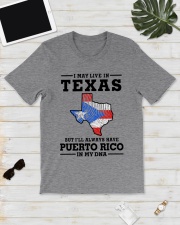 LIVE IN TEXAS PUERTO RICO IN MY DNA Classic T-Shirt lifestyle-mens-crewneck-front-17