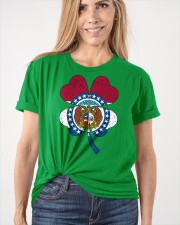 Flag Missouri Four Leaf Clover Classic T-Shirt apparel-classic-tshirt-lifestyle-front-101