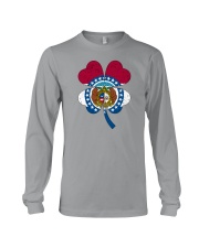 Flag Missouri Four Leaf Clover Long Sleeve Tee tile