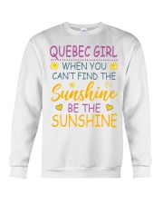 Quebec Girl- Be The Sunshine Crewneck Sweatshirt tile