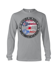 LIVING IN OHIO WITH PUERTO RICAN ROOTS Long Sleeve Tee tile