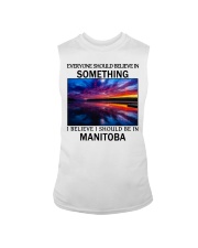 Should Be In Manitoba Sleeveless Tee tile