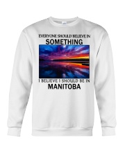 Should Be In Manitoba Crewneck Sweatshirt tile