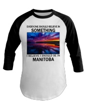 Should Be In Manitoba Baseball Tee tile