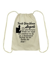 PUERTO RICAN ANGEL Drawstring Bag tile
