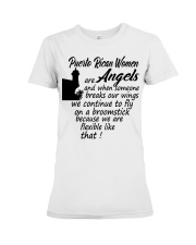 PUERTO RICAN ANGEL Premium Fit Ladies Tee tile