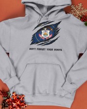 Don't Forget Your Roots - Utah Hooded Sweatshirt apparel-hooded-sweatshirt-lifestyle-front-65