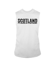 Scotland - My Story Begins Sleeveless Tee tile