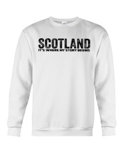 Scotland - My Story Begins Crewneck Sweatshirt tile