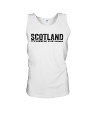Scotland - My Story Begins Unisex Tank tile