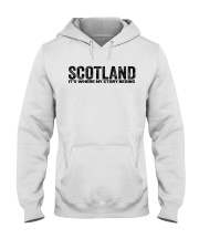 Scotland - My Story Begins Hooded Sweatshirt tile