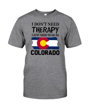 Therapy - Go To Colorado Classic T-Shirt front