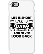 Back To Idaho Phone Case tile