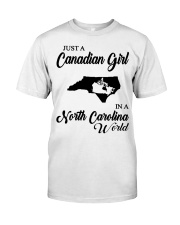 CANADIAN GIRL IN NORTH CAROLINA Classic T-Shirt tile