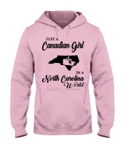 CANADIAN GIRL IN NORTH CAROLINA Hooded Sweatshirt front
