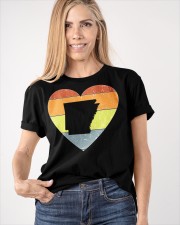 Arkansas - Heart Vintage Classic T-Shirt apparel-classic-tshirt-lifestyle-front-100