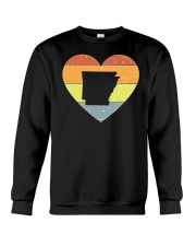 Arkansas - Heart Vintage Crewneck Sweatshirt tile