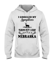 Turn out i just need to go to Nebraska Hooded Sweatshirt front