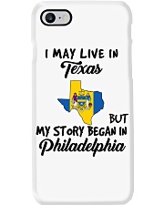 Began In Philadelphia - Live In Texas Phone Case tile