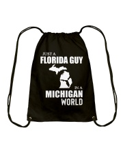 Florida Guy In Michigan Drawstring Bag tile