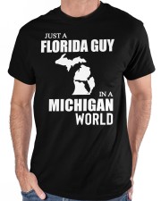 Florida Guy In Michigan Classic T-Shirt apparel-classic-tshirt-lifestyle-front-179