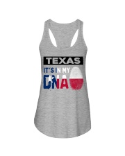 Texas It's In My DNA Ladies Flowy Tank tile