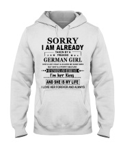 Taken By A Freaking - German Girl Hooded Sweatshirt tile