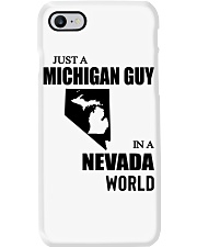 MICHIGAN GUY IN NEVADA Phone Case tile