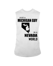 MICHIGAN GUY IN NEVADA Sleeveless Tee tile