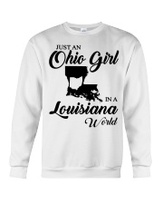 OHIO GIRL IN LOUISIANA Crewneck Sweatshirt tile
