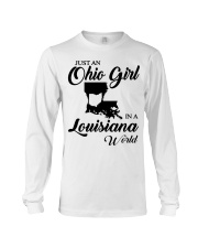 OHIO GIRL IN LOUISIANA Long Sleeve Tee tile