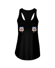 Minnesota Flag - Four Leaf Clover Ladies Flowy Tank tile