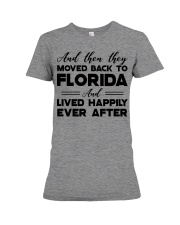 Moved back to Florida Premium Fit Ladies Tee tile